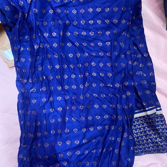 W Palazzo new unused with tags! Dark blue in colour with golden work - Picture 3 of 5